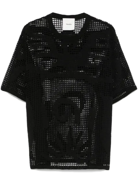 Nanushka Crino T-shirt Black NW25SSTP24499
