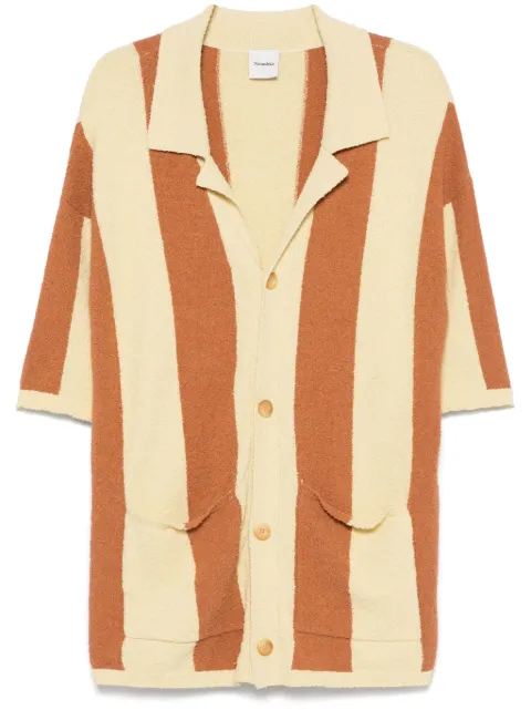 Nanushka striped shirt Yellow NM25SSTP10711