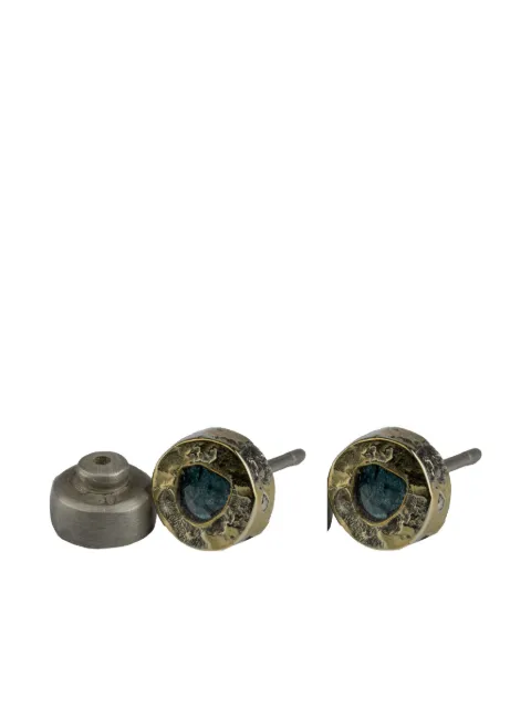 Parts of Four diamond stud single earring Gold 10359DA18KBDIANEW