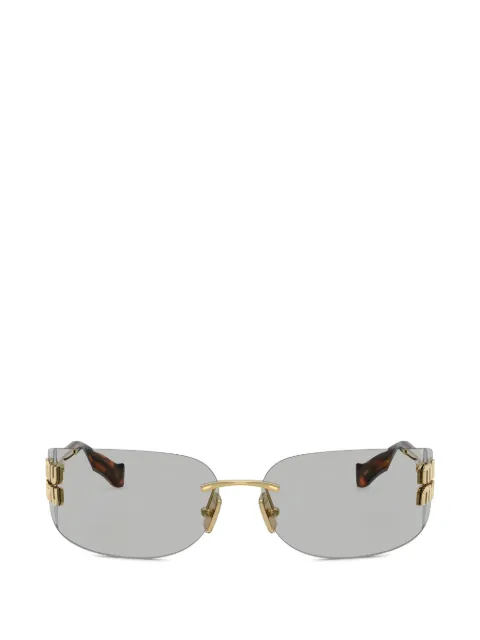 Miu Miu Eyewear logo-detail sunglasses Gold MUA51S755AK50K
