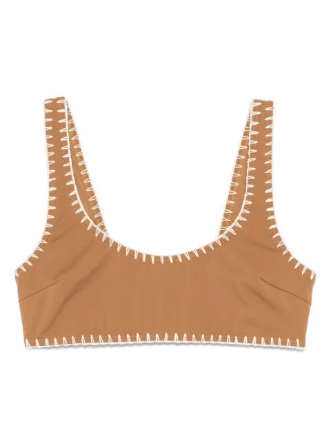 Nanushka Malti bikini top Brown NW25SSBI36076