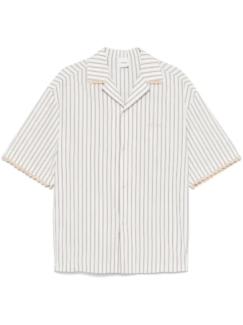 Nanushka Maxton shirt Neutrals NM25SSTP10105