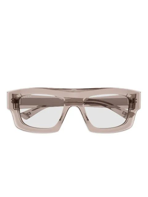 Gucci Eyewear rectangle-frame sunglasses Pink GG1926S015