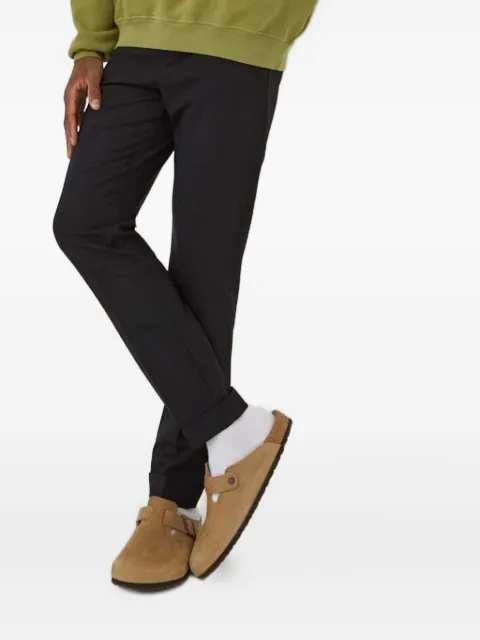 The Kooples embroidered-logo trousers Black HPAN28045K