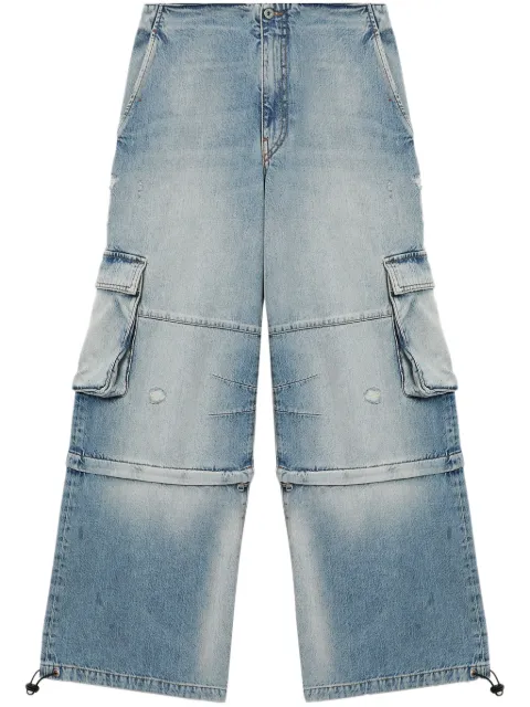 We11done cargo jeans Blue WDDP025392WSK