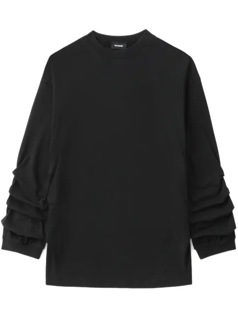 We11done jersey sweatshirt Black WDTT025775UBK