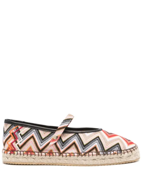 Missoni Zigzag espadrilles Neutrals MWB012