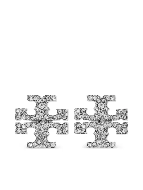 Tory Burch Icon pavé stud earrings Silver 158535