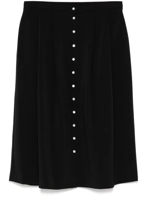 agnès b. a-line midi skirt Black I324JX74