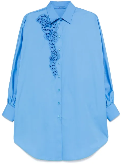Ermanno Scervino embroidered shirt Blue D462K385BQP