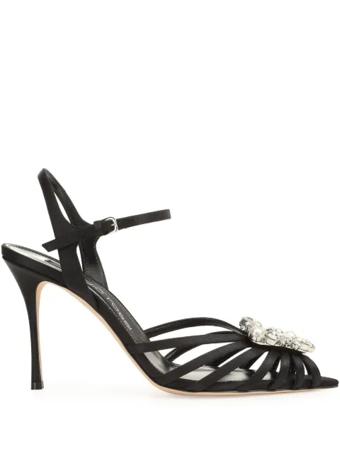 Sergio Rossi Sr Godiva sandals Black B11840MTEZ02110