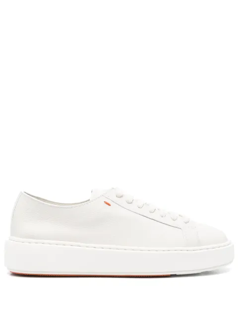 Santoni leather sneakers White WBCD61322BARCDYI