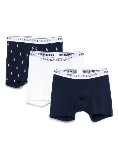 Polo Ralph Lauren logo-waistband boxers (set of three) Blue 714830300036