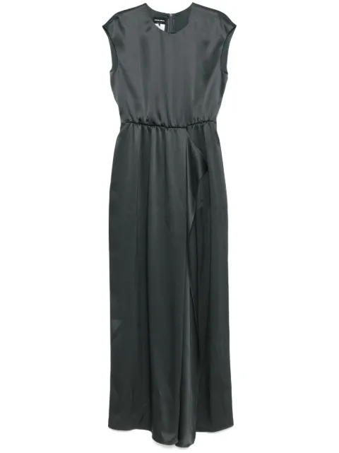 Giorgio Armani satined maxi dress Green GW001317TE10101