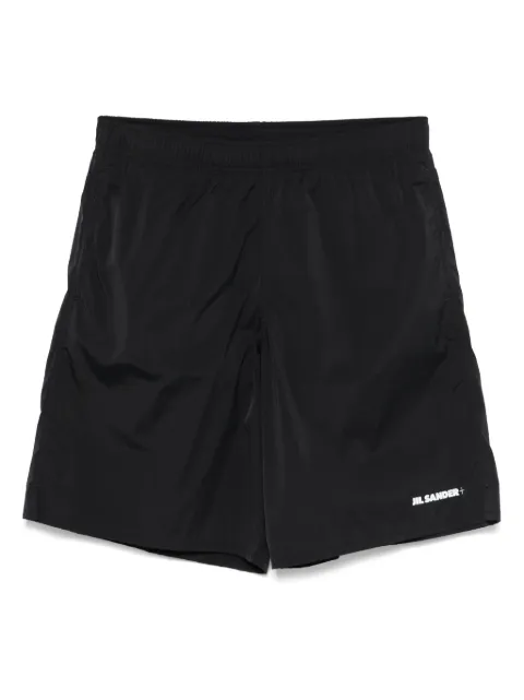 Jil Sander + logo-print swim shorts Black J47SP0109J20006