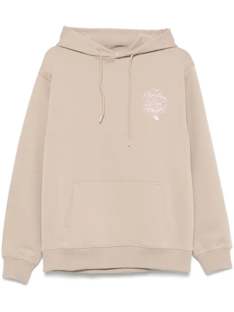 Drôle De Monsieur Slogan Vignes hoodie Brown FHO175CO127