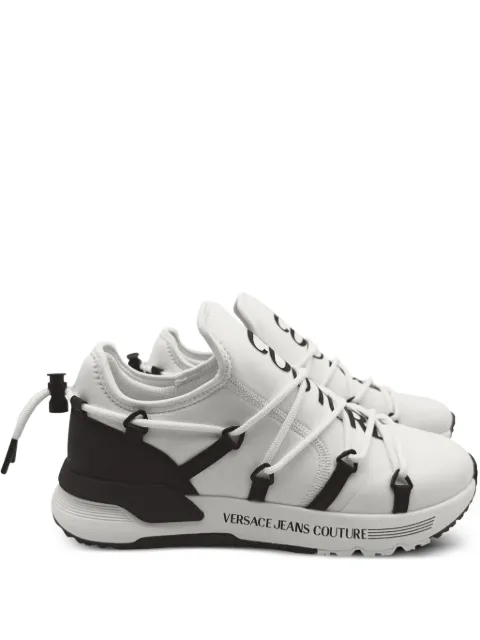 Versace Jeans Couture logo-print sneakers White 78YA3SA6ZSC66