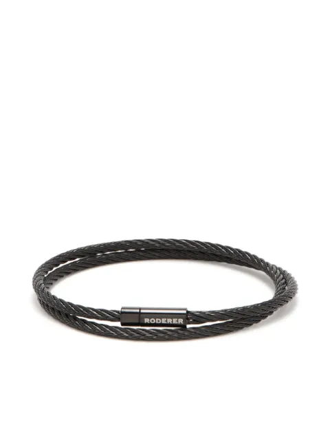 Roderer Giacomo Double Tour bracelet Black BR23SSB