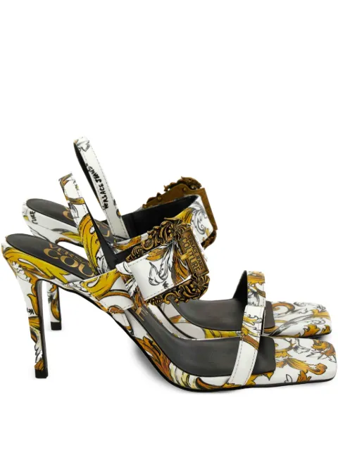Versace Jeans Couture 85mm Emily sandals White 78VA3S71ZS366