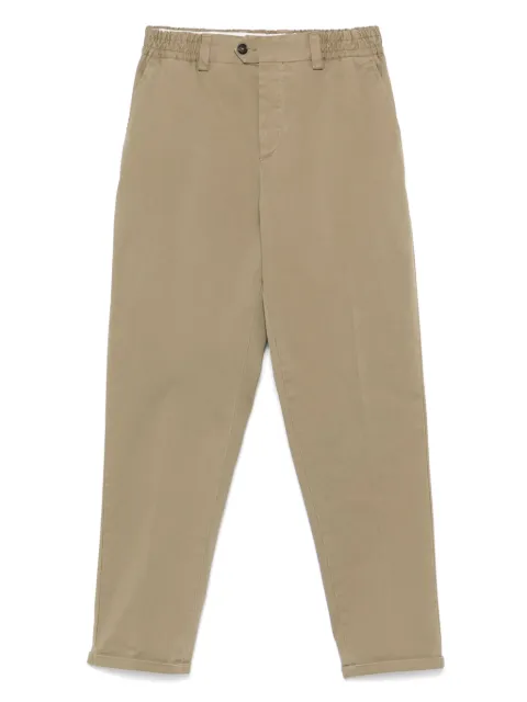PT Torino elasticated-waistband trousers Neutrals CORLRBB30REWNU67L
