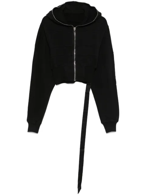Rick Owens DRKSHDW Collage Gimp hoodie Black DS01E3233F
