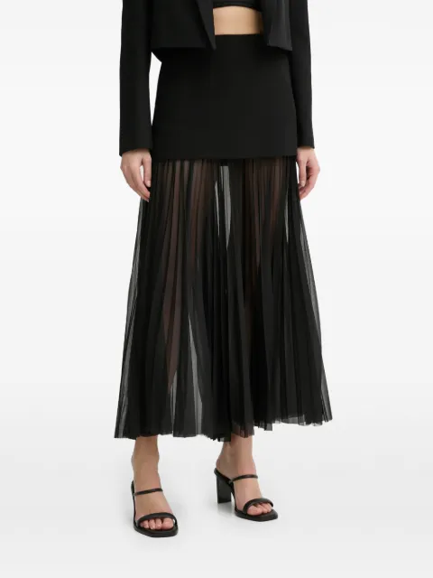 A.L.C. pleated midi skirt Black 3SKRT00573