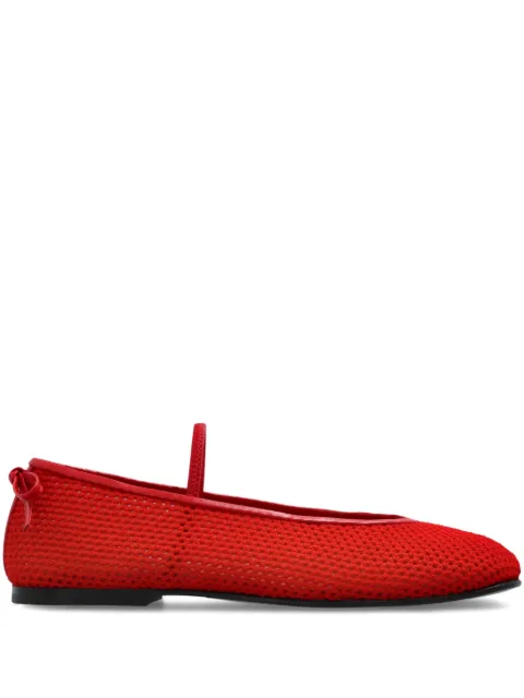 Nodaleto leather ballerina shoes Red NO44020B21041