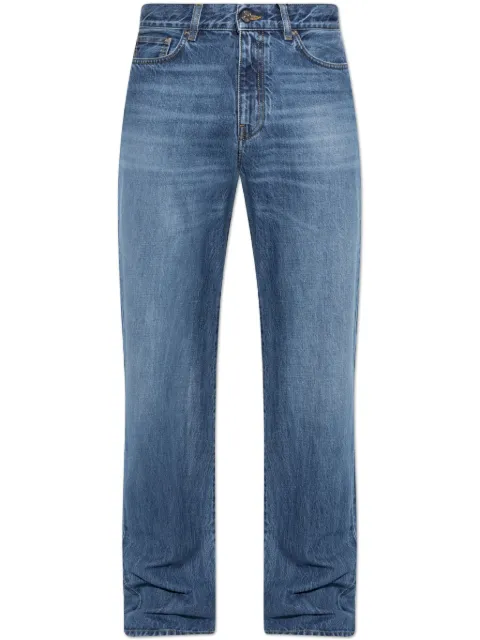 Versace logo-patch jeans Blue 10189111A13583