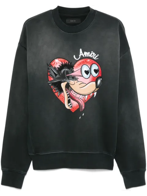 AMIRI Hopeless Romantic sweatshirt Black AMJYCW1061