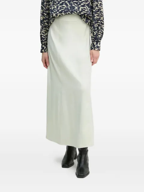 AERON elastic-waist midi skirt Neutrals SK236535