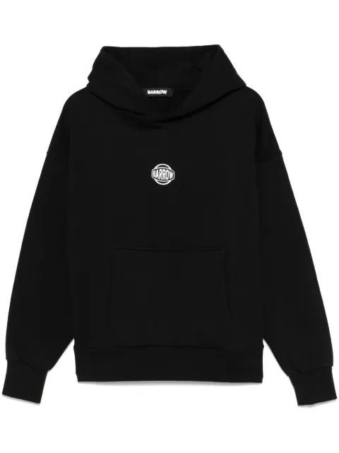 BARROW logo-print hoodie Black S5BWUAHS158
