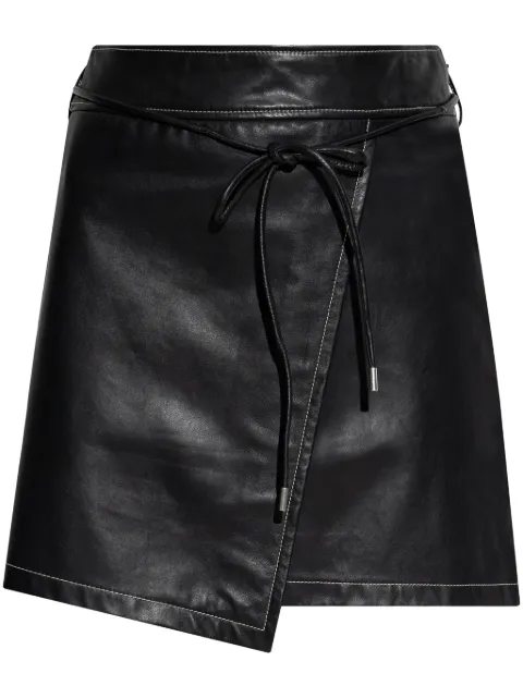 PS Paul Smith leather skirt Black W2R286SLP31161