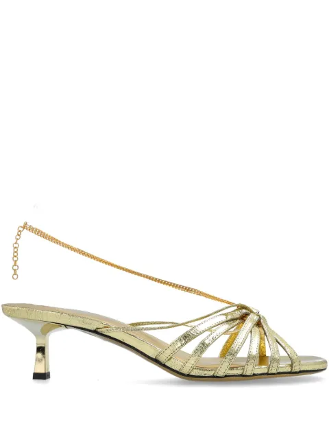 Golden Goose metallic-effect pumps Gold GWF00859F007036