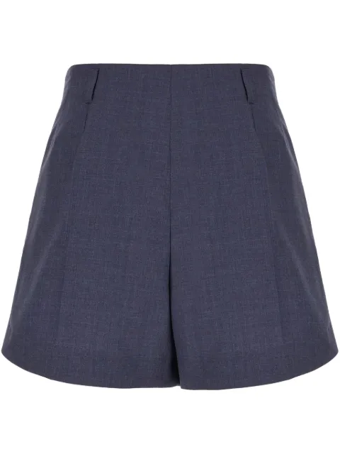 Givenchy high-waisted wool shorts Blue BW515G15V5