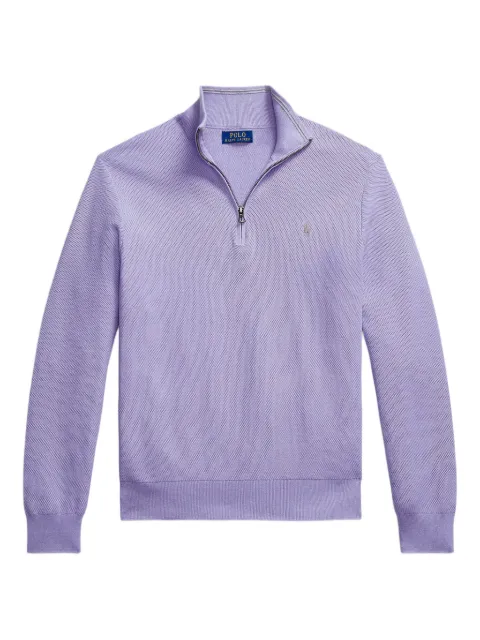 Polo Ralph Lauren quarter-zip sweater Purple 710932304516
