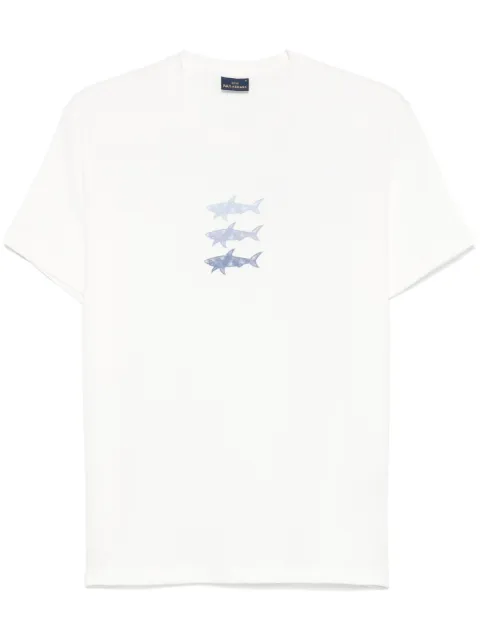 Paul & Shark logo-print T-shirt Neutrals 25411005