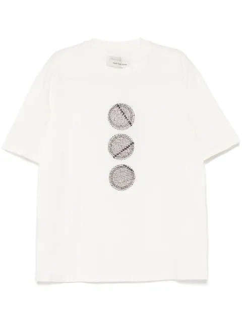 Feng Chen Wang printed T-shirt White FUS19TS11W