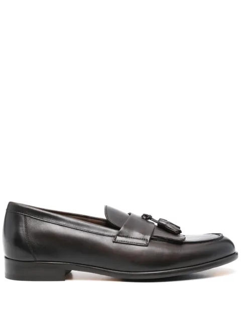 Doucal's tassel-detailed loafers Black DU3399STRAUY188TM00