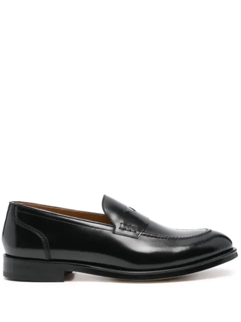 Doucal's brushed loafers Black DU3268ORVNUY007NN00