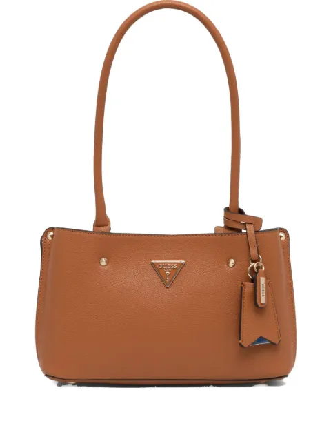 GUESS USA logo-patch shoulder bag Orange HWBG87
