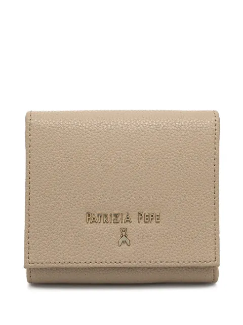 Patrizia Pepe logo-lettering wallet Neutrals 8Q0024L001