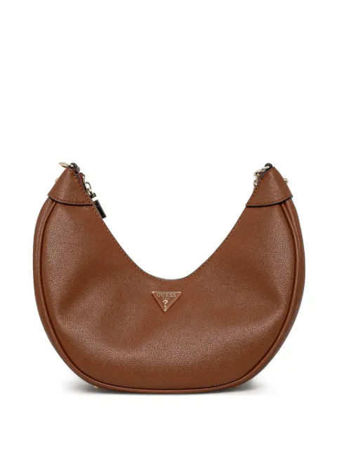 GUESS USA logo-plaque shoulder bag Brown HWBG9519010