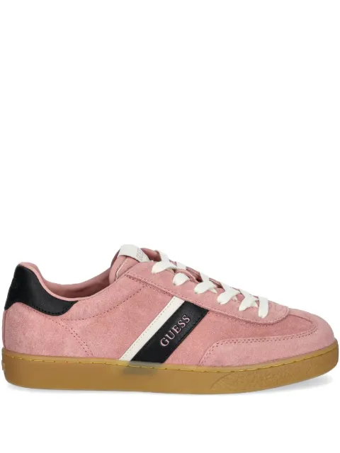 GUESS USA logo-print sneakers Pink FLPNOLLEP12
