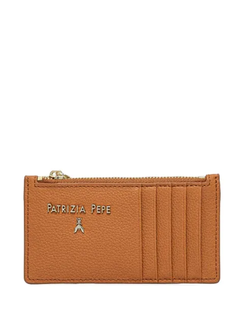 Patrizia Pepe leather wallet Orange CQ9105L001