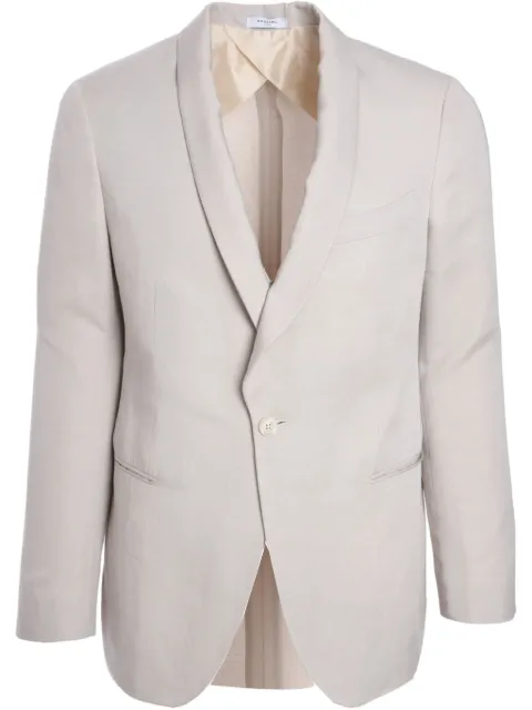 Boglioli buttoned blazer Neutrals Y2702BSB5106