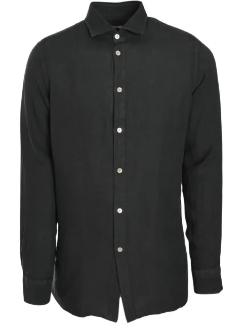 Boglioli linen shirt Black 610TSB5854