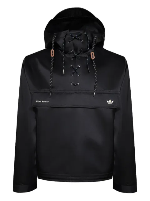 adidas x Wales Bonner lace-up hoodie Black JM8217