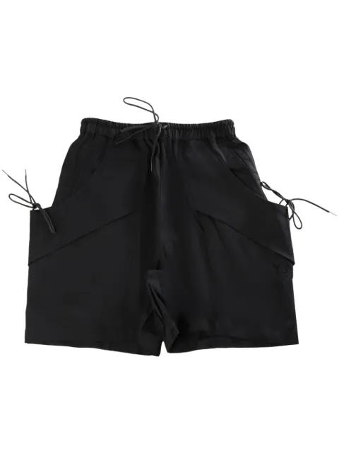 Y-3 side-pockets shorts Black JD1764