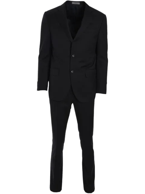Corneliani virgin wool suit Black 2572682518150