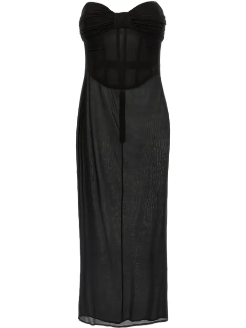 Magda Butrym 27 midi dress Black 243425